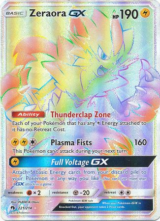 Lost Thunder - 221/214 - Zeraora GX