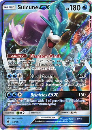 Lost Thunder - 060/214 - Suicune GX