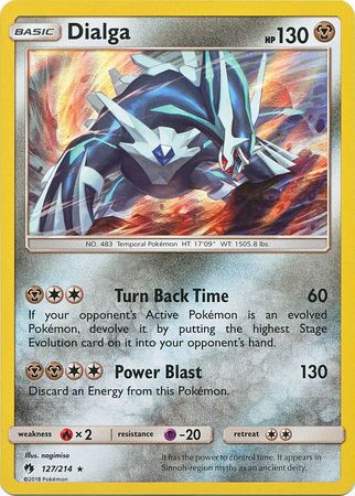 Lost Thunder - 127/214 - Dialga - Holo