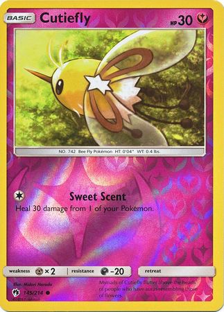 Lost Thunder - 145/214 - Cutiefly - Reverse Holo