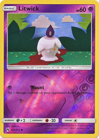 Lost Thunder - 101/214 - Litwick - Reverse Holo