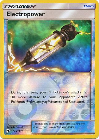 Lost Thunder - 172/214 - Electropower - Reverse Holo