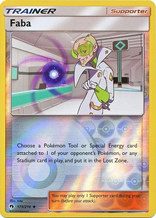 Lost Thunder - 173/214 - Faba - Reverse Holo