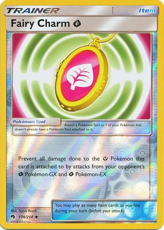 Lost Thunder - 174/214 - Fairy Charm (Grass) - Reverse Holo