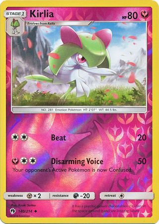 Lost Thunder - 140/214 - Kirlia - Reverse Holo