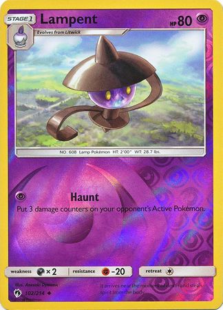 Lost Thunder - 102/214 - Lampent - Reverse Holo