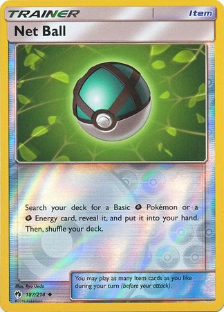 Lost Thunder - 187/214 - Net Ball - Reverse Holo