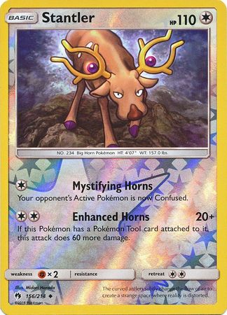 Lost Thunder - 156/214 - Stantler - Reverse Holo