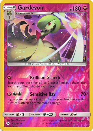 Lost Thunder - 141/214 - Gardevoir - Reverse Holo