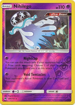 Lost Thunder - 106/214 - Nihilego - Reverse Holo