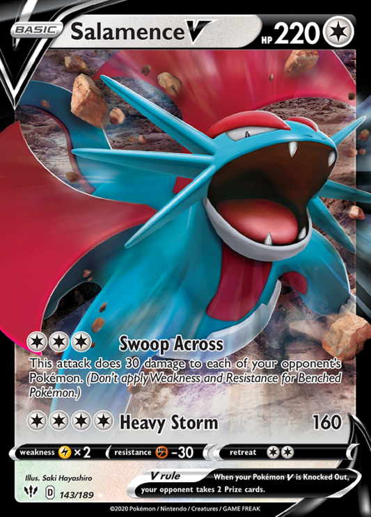 Darkness Ablaze - 143/189 - Salamence V