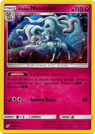 Team Up - 111/181 - Alolan Ninetales - Holo