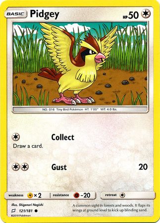 Team Up - 121/181 - Pidgey