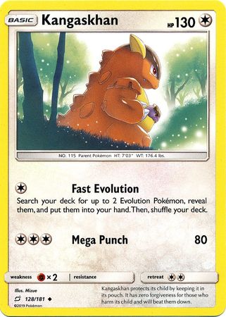 Team Up - 128/181 - Kangaskhan