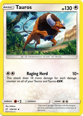 Team Up - 129/181 - Tauros