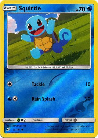 Team Up - 023/181 - Squirtle - Reverse Holo