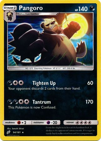 Team Up - 094/181 - Pangoro - Reverse Holo