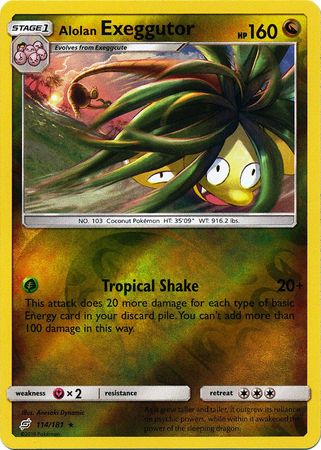 Team Up - 114/181 - Alolan Exeggutor - Reverse Holo