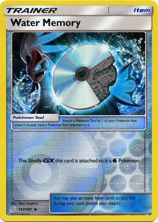 Team Up - 157/181 - Water Memory - Reverse Holo