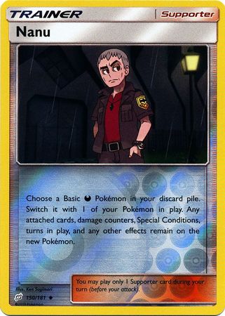 Team Up - 150/181 - Nanu - Reverse Holo