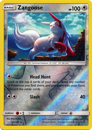 Team Up - 132/181 - Zangoose - Reverse Holo