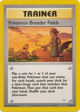 Neo Revelation - 062/064 - Pokémon Breeder Fields