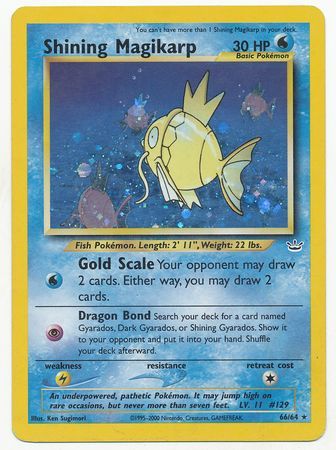 Neo Revelation - 066/064 - Shining Magikarp - Holo