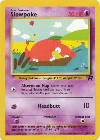 Team Rocket - 067/082 - Slowpoke