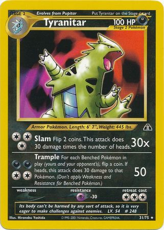 Neo Discovery - 031/075 - Tyranitar