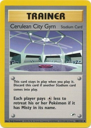 Gym Heroes - 108/132 - Cerulean City Gym