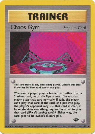 Gym Challenge - 102/132 - Chaos Gym