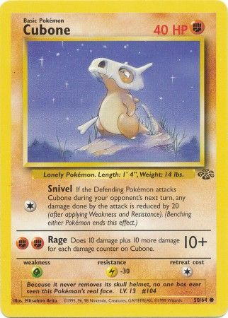 Jungle - 050/064 - Cubone