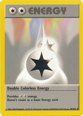 Base Set - 096/102 - Double Colorless Energy