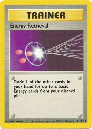 Base Set - 081/102 - Energy Retrieval