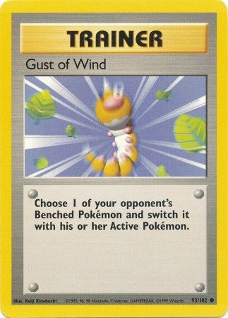 Base Set - 093/102 - Gust of Wind