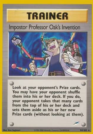 Neo Destiny - 094/105 - Impostor Professor Oak's Invention