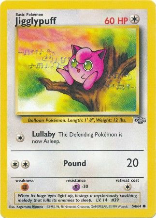 Jungle - 054/064 - Jigglypuff