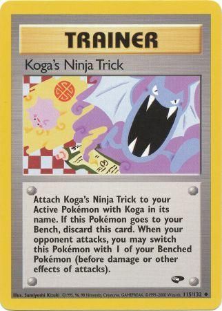 Gym Challenge - 115/132 - Koga's Ninja Trick
