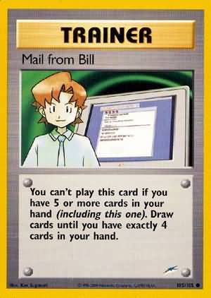 Neo Destiny - 105/105 - Mail from Bill