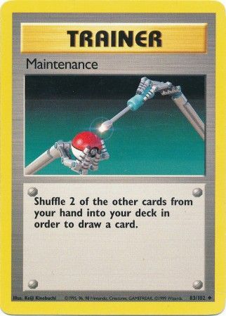 Base Set - 083/102 - Maintenance