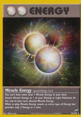 Neo Destiny - 016/105 - Miracle Energy - Holo