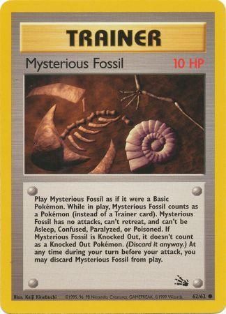Fossil - 062/062 - Mysterious Fossil
