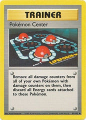 Base Set - 085/102 - Pokémon Center
