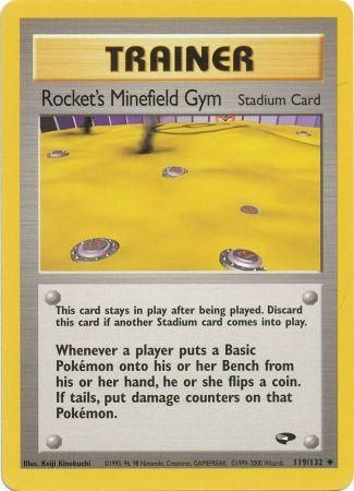 Gym Challenge - 119/132 - Rocket's Minefield Gym
