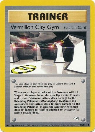 Gym Heroes - 120/132 - Vermilion City Gym