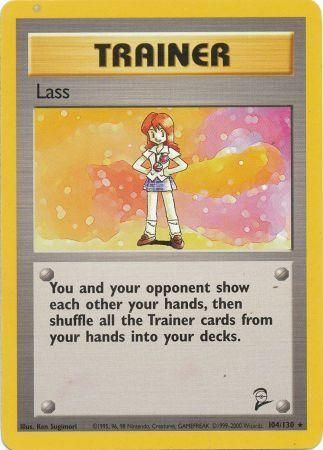 Base Set 2 - 104/130 - Lass