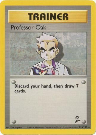 Base Set 2 - 116/130 - Professor Oak