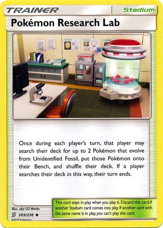 Unified Minds - 205/236 - Pokémon Research Lab