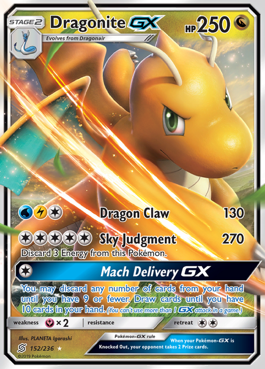 Unified Minds - 152/236 - Dragonite GX