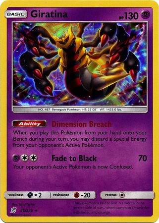 Unified Minds - 086/236 - Giratina - Holo